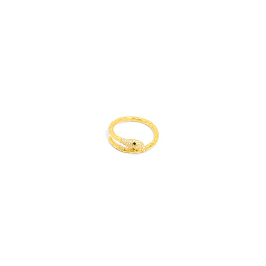 Snake Zirconia Ring