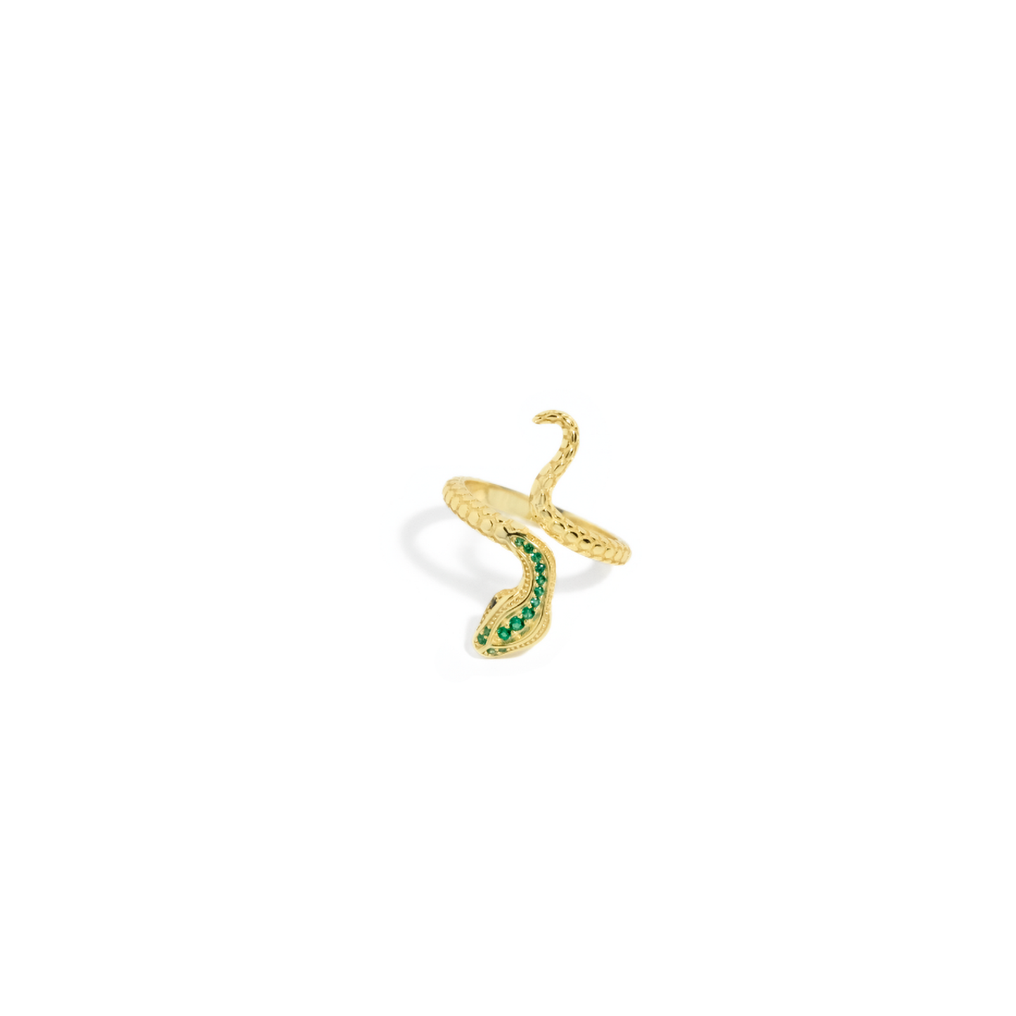 Snake Zirconia Ring