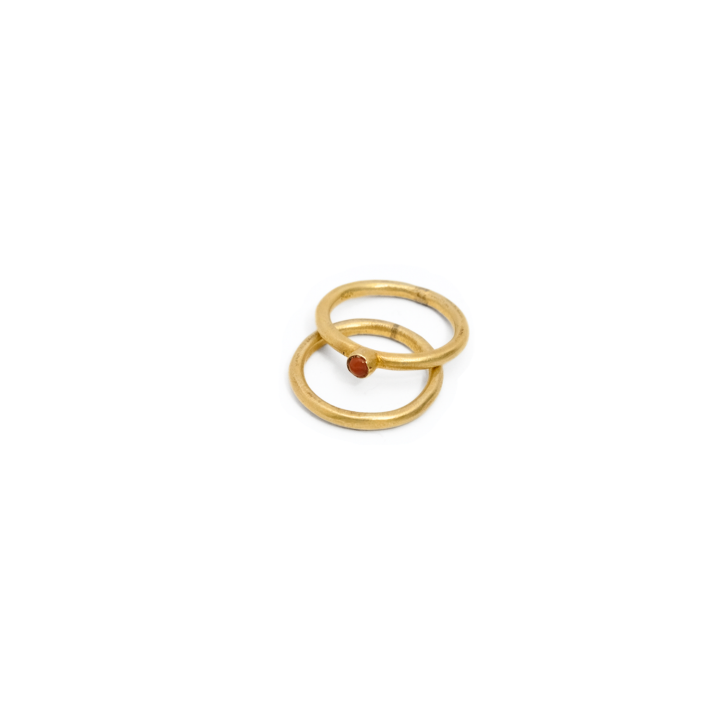 Mineral Stone Double Ring