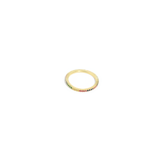 Multi Zirconia Ring